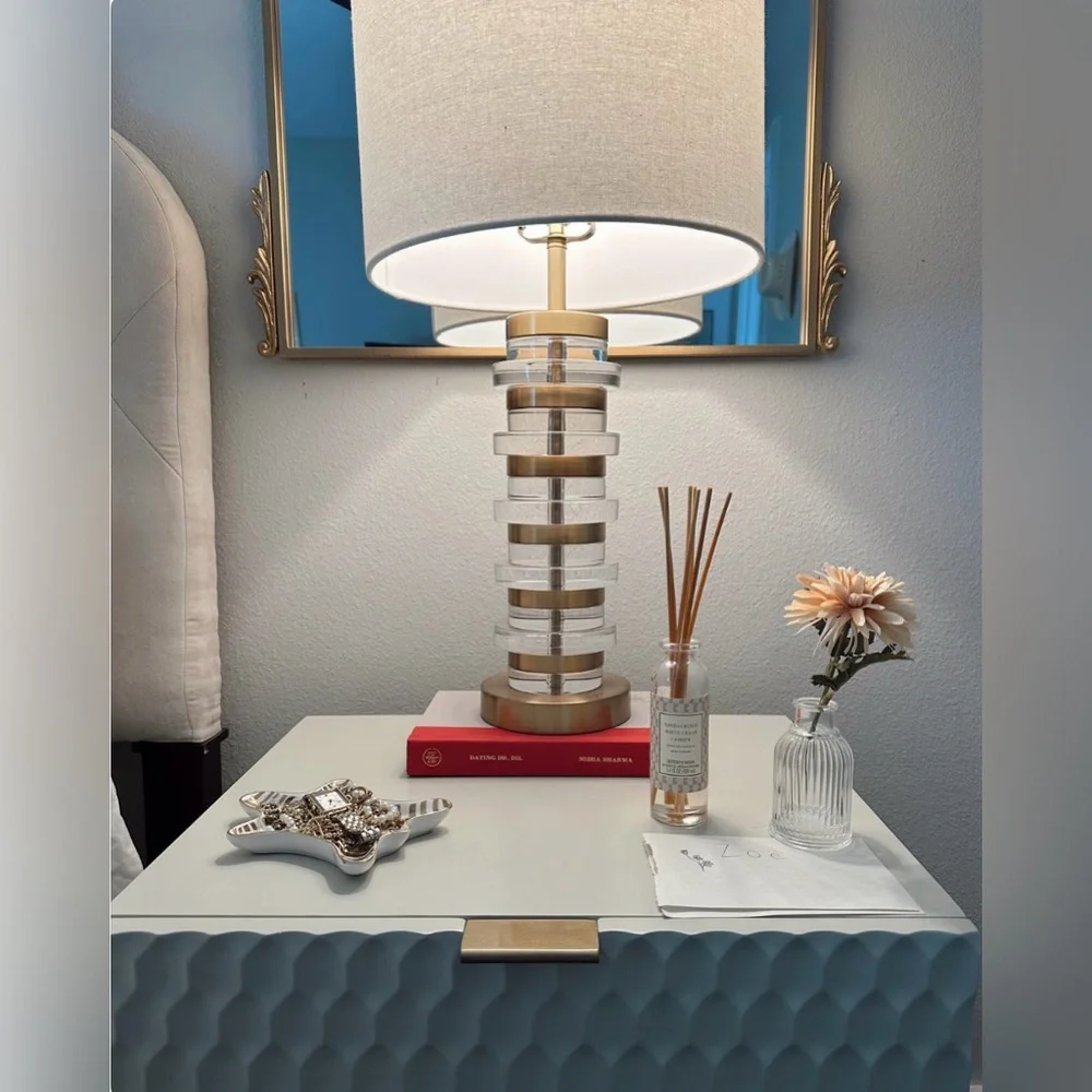 MCM West Elm Table Lamps Carl Fangerlund Contemporary Modern Lamp